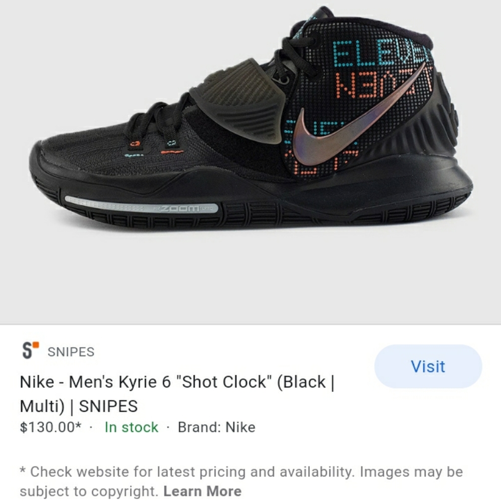 Kytres 6 high top Nikies